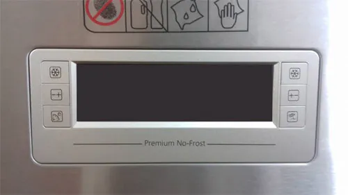 خاموش شدن صفحه نمایش یخچال کنوود