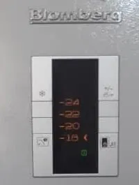 علت خاموش شدن صفحه نمایش فریزر بلومبرگ