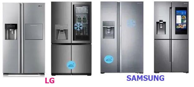 یخچال ال جی بهتره یا سامسونگ