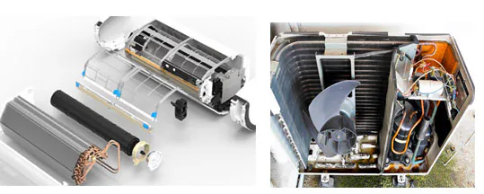 قطعات کولر گازی اجنرال