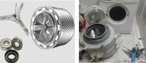 تعویض بلبرینگ ماشین لباسشویی سامسونگ